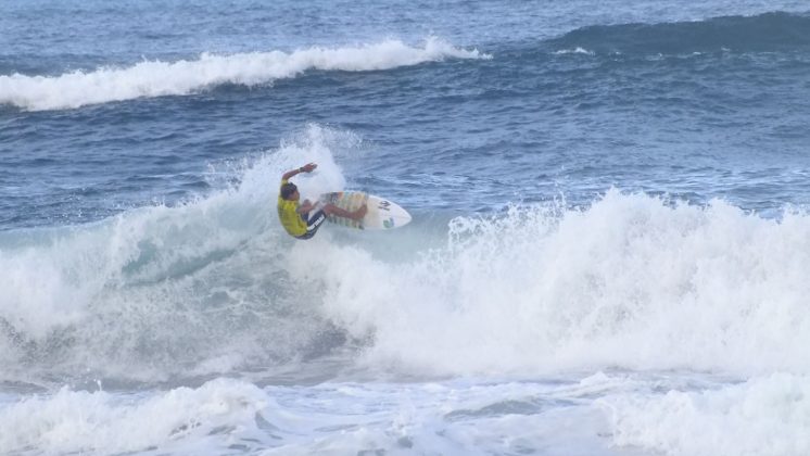 Vitor Ferreira, VISSLA ISA World Junior Surfing Championship 2016, Açores, Portugal. Foto: Patrick Toledo.