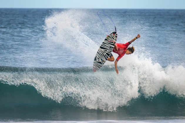 Samuel Pupo, VISSLA ISA World Junior Surfing Championship 2016, Açores, Portugal. Foto: ISA / Evans.