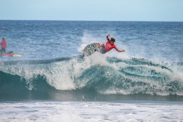 Samuel Pupo, VISSLA ISA World Junior Surfing Championship 2016, Açores, Portugal. Foto: ISA / Evans.