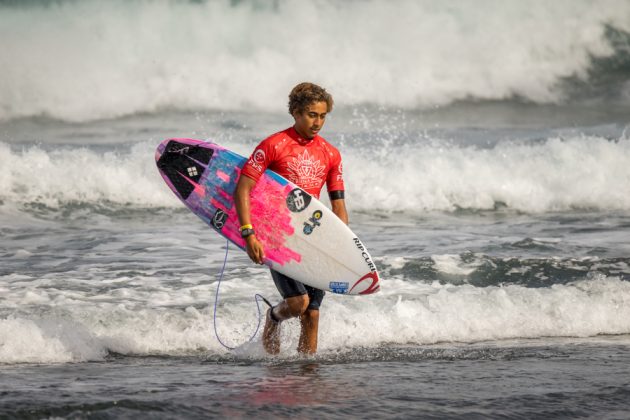 Samuel Pupo, VISSLA ISA World Junior Surfing Championship 2016, Açores, Portugal. Foto: ISA / Evans.