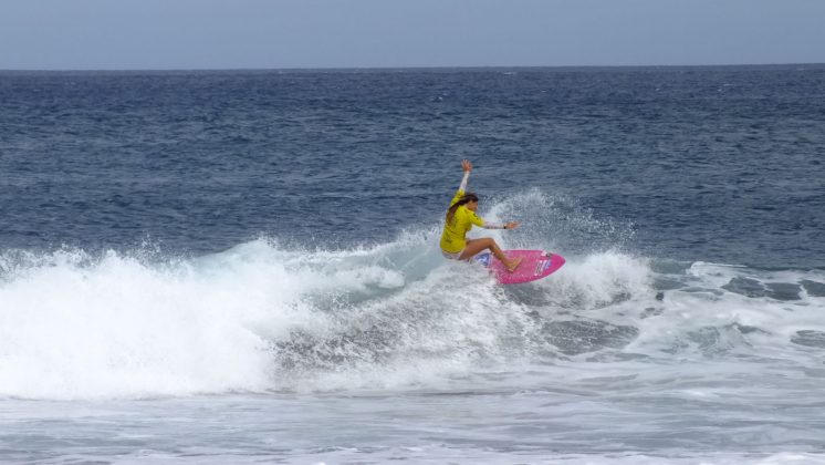 Karol Ribeiro, VISSLA ISA World Junior Surfing Championship 2016, Açores, Portugal. Foto: Patrick Toledo.