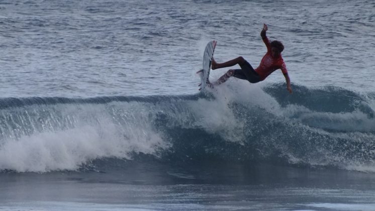 Samuel Pupo, VISSLA ISA World Junior Surfing Championship 2016, Açores, Portugal. Foto: Patrick Toledo.