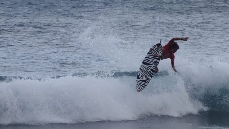 Samuel Pupo, VISSLA ISA World Junior Surfing Championship 2016, Açores, Portugal. Foto: Patrick Toledo.