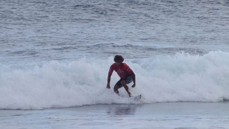 Samuel Pupo, VISSLA ISA World Junior Surfing Championship 2016, Açores, Portugal. Foto: Patrick Toledo.