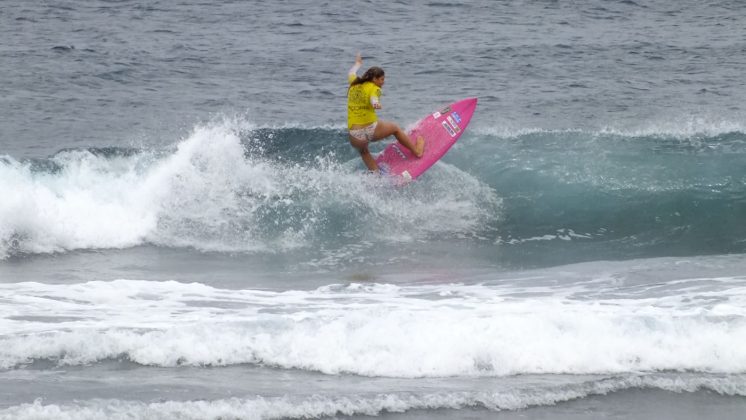 Karol Ribeiro, VISSLA ISA World Junior Surfing Championship 2016, Açores, Portugal. Foto: Patrick Toledo.