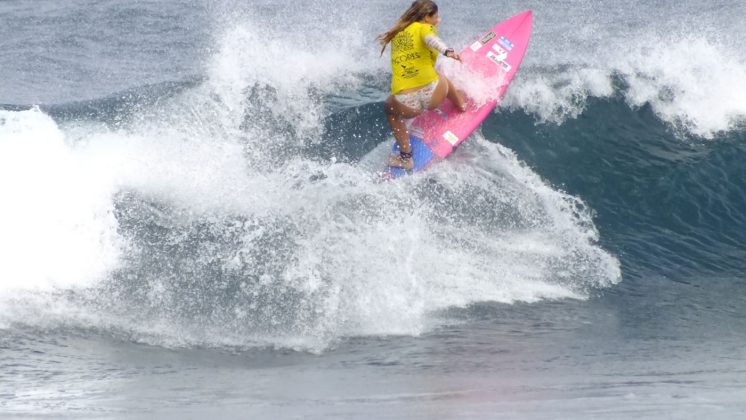 Karol Ribeiro, VISSLA ISA World Junior Surfing Championship 2016, Açores, Portugal. Foto: Patrick Toledo.