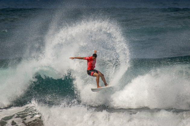 Weslley Dantas VISSLA ISA World Junior Surfing Championship 2016, Açores, Portugal. Foto: ISA / Evans.