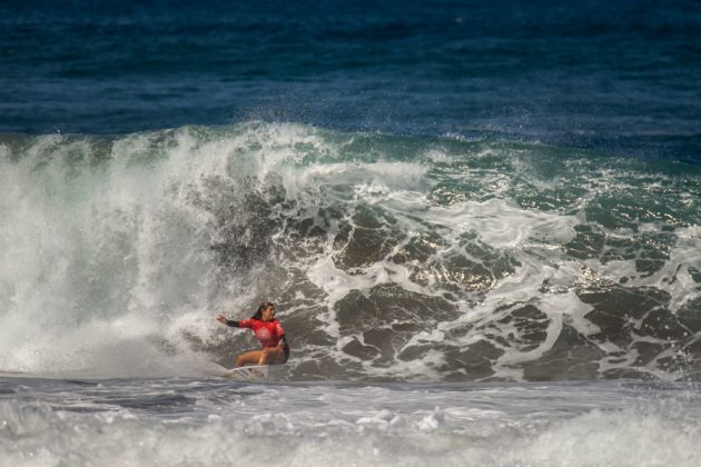 Brisa Hennessy (HAW) VISSLA ISA World Junior Surfing Championship 2016, Açores, Portugal. Foto: ISA / Evans.