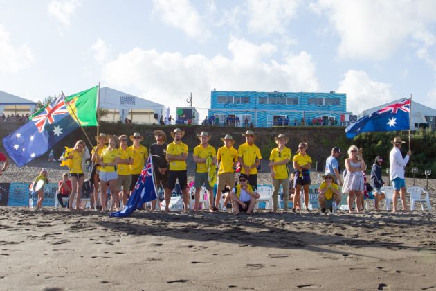 AUS Team VISSLA ISA World Junior Surfing Championship 2016, Açores, Portugal. Foto: ISA / Resendes.