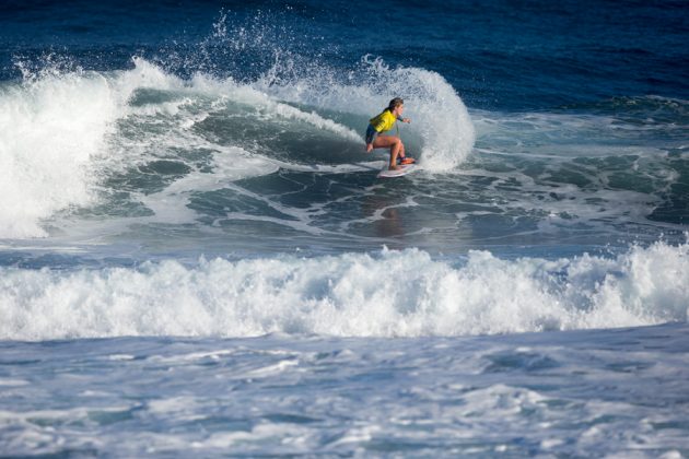 Caroline Marks (USA) VISSLA ISA World Junior Surfing Championship 2016, Açores, Portugal. Foto: ISA / Resendes.