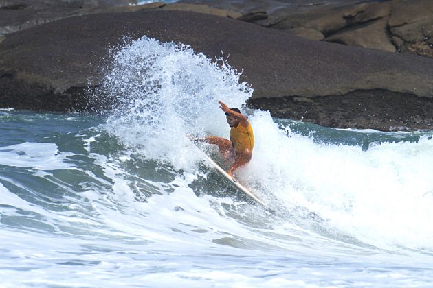 Marco Aurélio, Terceira etapa do Maresia Paulista de Surf Profissional 2016, Itamambuca, Ubatuba (SP). Foto: Renato Boulos.