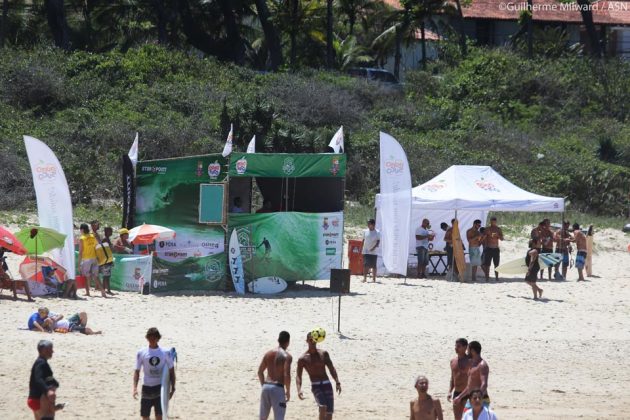  Segunda etapa, Circuito ASN, canto da pedra do Pampo, praia de Itacoatiara (RJ).  . Foto: Dunbar.