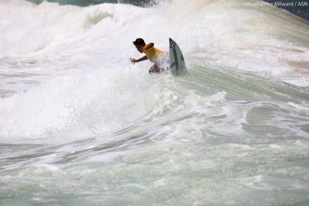 Daniel Domingos Segunda etapa, Circuito ASN, canto da pedra do Pampo, praia de Itacoatiara (RJ).  . Foto: Dunbar.