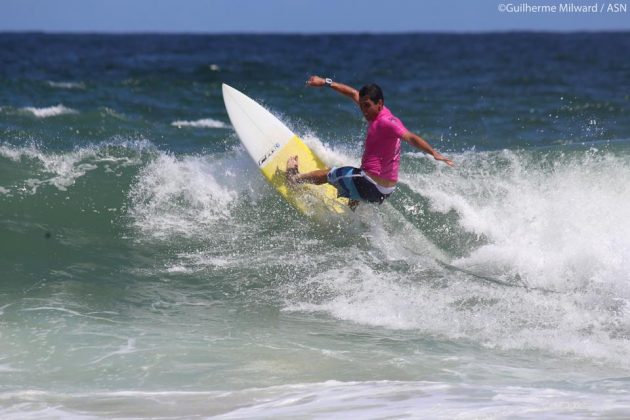 Marcelo Ribeiro Segunda etapa, Circuito ASN, canto da pedra do Pampo, praia de Itacoatiara (RJ).  . Foto: Dunbar.