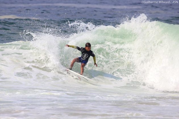 Pedro Henrique Canero Segunda etapa, Circuito ASN, canto da pedra do Pampo, praia de Itacoatiara (RJ).  . Foto: Dunbar.