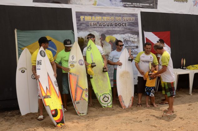 Finalistas da Master, CBSurf Master 2016, Ilha do Mosqueiro, Belém (PA). Foto: Luciano Amaral.