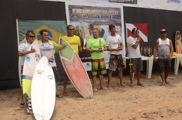 Finalistas da Grand Kahuna, CBSurf Master 2016, Ilha do Mosqueiro, Belém (PA). Foto: Luciano Amaral.