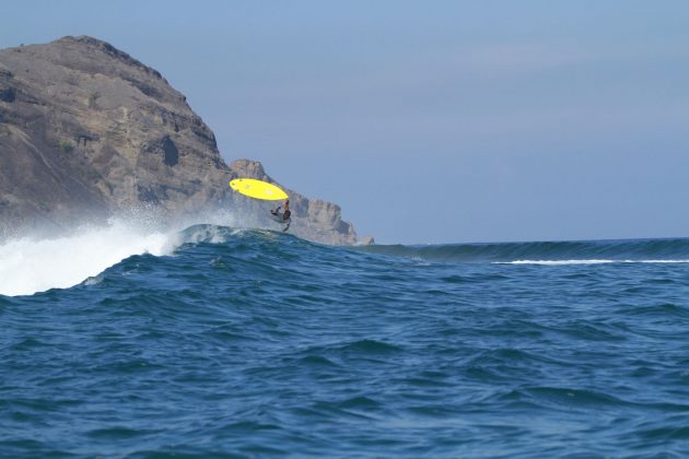 Tadashi em Scar Reef, Indonésia. Foto: Darcy Guimarães.