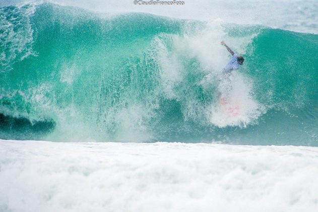 Popó quarta etapa do Circuito Arpoador Surf Club, praia do Arpoador (RJ). Foto: Claudio Franco.