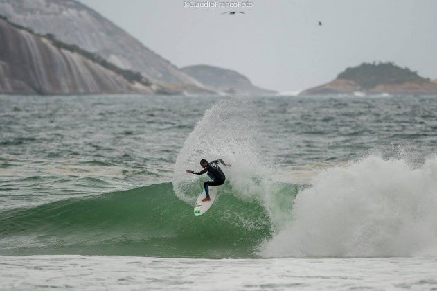 Preto Loro quarta etapa do Circuito Arpoador Surf Club, praia do Arpoador (RJ). Foto: Claudio Franco.