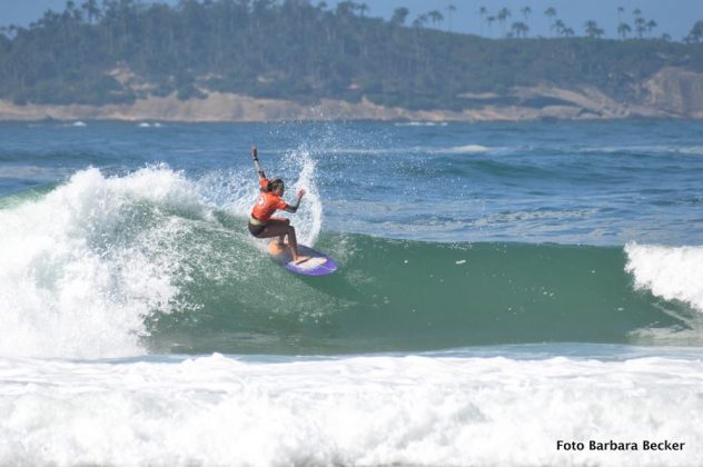 Mari Taboada quarta etapa do Circuito Arpoador Surf Club, praia do Arpoador (RJ). Foto: Bárbara Becker.