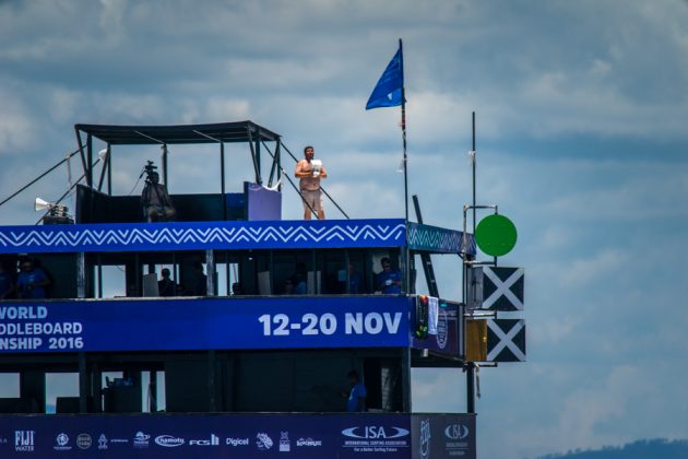 Drone, Fiji ISA World SUP and Paddleboard Championship 2016, Cloudbreak. Foto: ISA / Evans.