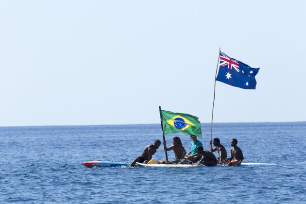 Brasil e Austrália, Fiji ISA World SUP and Paddleboard Championship 2016, Cloudbreak. Foto: ISA / Reed.