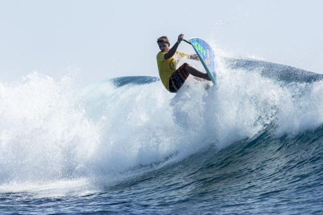 Leco Salazar, Fiji ISA World SUP and Paddleboard Championship 2016, Cloudbreak. Foto: ISA / Reed.