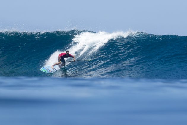 Leco Salazar, Fiji ISA World SUP and Paddleboard Championship 2016, Cloudbreak. Foto: ISA / Reed.