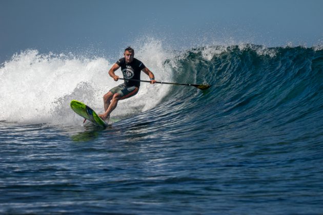 Shane Murrell, Fiji ISA World SUP and Paddleboard Championship 2016, Cloudbreak. Foto: ISA / Evans.