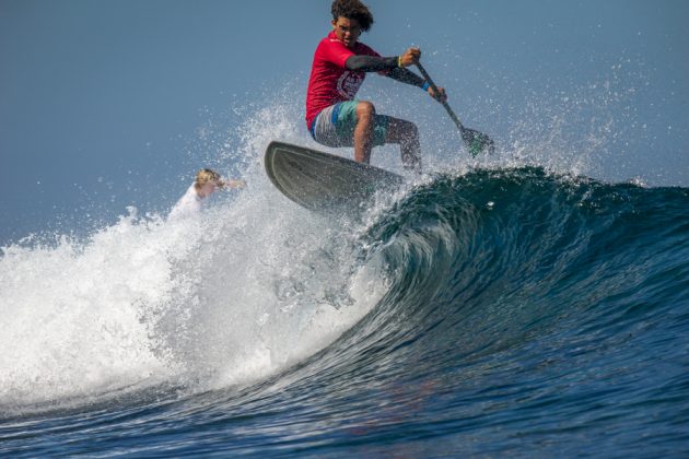 Omelv Garcia, Fiji ISA World SUP and Paddleboard Championship 2016, Cloudbreak. Foto: ISA / Evans.