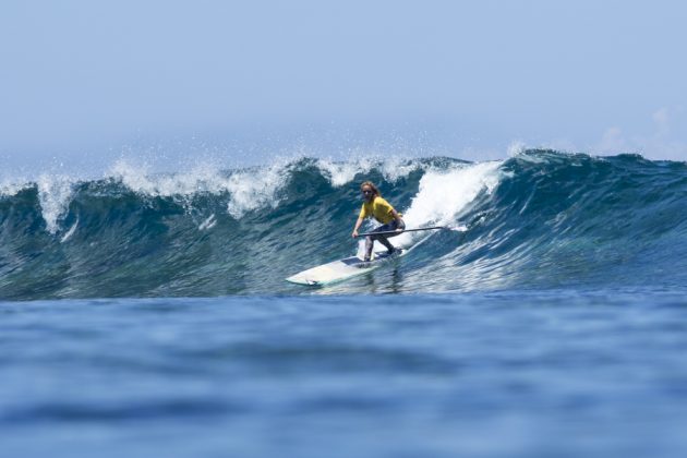 Valeria Sanchez, Fiji ISA World SUP and Paddleboard Championship 2016, Cloudbreak. Foto: ISA / Reed.