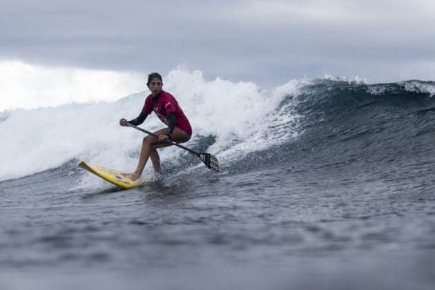 Nicole Pacelli, Fiji ISA World SUP and Paddleboard Championship 2016, Cloudbreak. Foto: ISA / Reed.