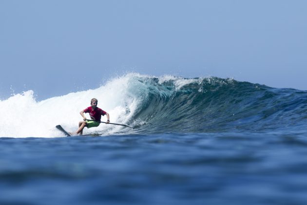 Finn Spencer, Fiji ISA World SUP and Paddleboard Championship 2016, Cloudbreak. Foto: ISA / Reed.