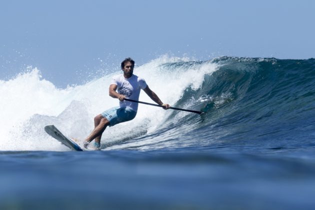 Jeremy Massiere, Fiji ISA World SUP and Paddleboard Championship 2016, Cloudbreak. Foto: ISA / Reed.