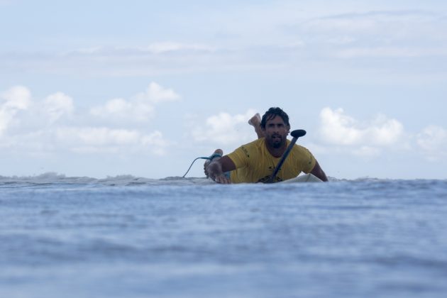 Jeremy Massiere, Fiji ISA World SUP and Paddleboard Championship 2016, Cloudbreak. Foto: ISA / Reed.