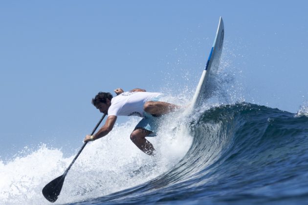 Jeremy Massiere, Fiji ISA World SUP and Paddleboard Championship 2016, Cloudbreak. Foto: ISA / Reed.