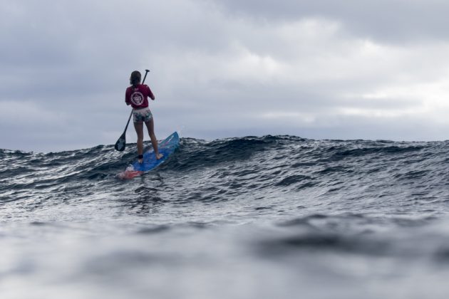 Lara Claydon, Fiji ISA World SUP and Paddleboard Championship 2016, Cloudbreak. Foto: ISA / Reed.