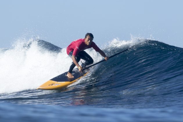 Kenji Akiyama, Fiji ISA World SUP and Paddleboard Championship 2016, Cloudbreak. Foto: ISA / Reed.