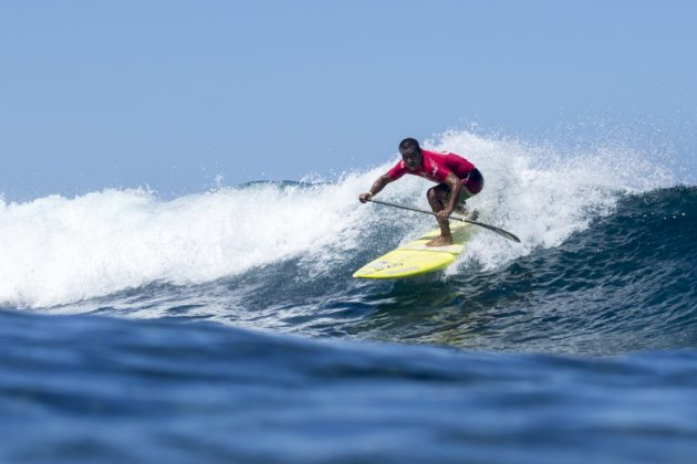 Jose Gomez, Fiji ISA World SUP and Paddleboard Championship 2016, Cloudbreak. Foto: ISA / Reed.