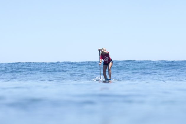 Izzi Gomez, Fiji ISA World SUP and Paddleboard Championship 2016, Cloudbreak. Foto: ISA / Reed.