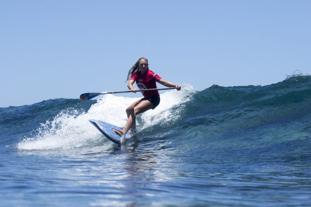 Izzi Gomez, Fiji ISA World SUP and Paddleboard Championship 2016, Cloudbreak. Foto: ISA / Reed.