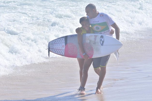 Letícia e Luciano Cavalcanti (CE) CBSurf Tour, praia do Francês, Marechal Deodoro, Alagoas. Foto: Raphael Lacerda .