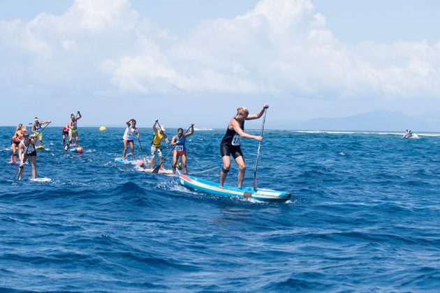 Penelope Armstrong, Fiji ISA World SUP and Paddleboard Championship 2016, Cloudbreak. Foto: ISA / Reed.