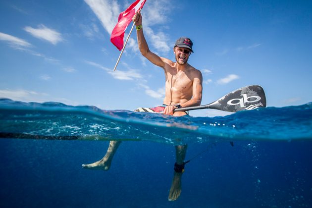 Casper Steinfath, Fiji ISA World SUP and Paddleboard Championship 2016, Cloudbreak. Foto: ISA / Reed.