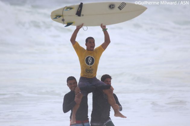 Guilherme Lopes, campeão Open terceira etapa do Circuito ASN, Itacoatiara (RJ). Foto: Dunbar.