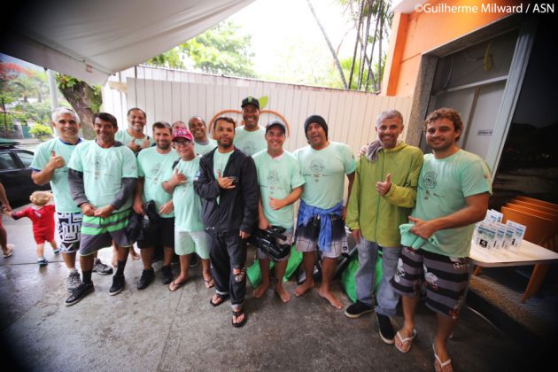 Equipe ASN terceira etapa do Circuito ASN, Itacoatiara (RJ). Foto: Dunbar.