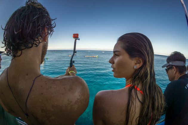 Start, Fiji ISA World SUP and Paddleboard Championship 2016, Cloudbreak. Foto: ISA / Sean Evans .