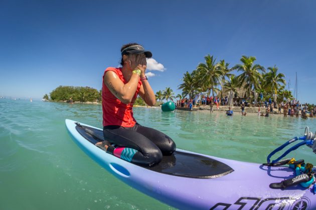 Mao Ito, Fiji ISA World SUP and Paddleboard Championship 2016, Cloudbreak. Foto: ISA / Sean Evans .