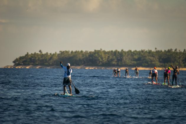 Tanvi Jagadish, Fiji ISA World SUP and Paddleboard Championship 2016, Cloudbreak. Foto: ISA / Sean Evans .